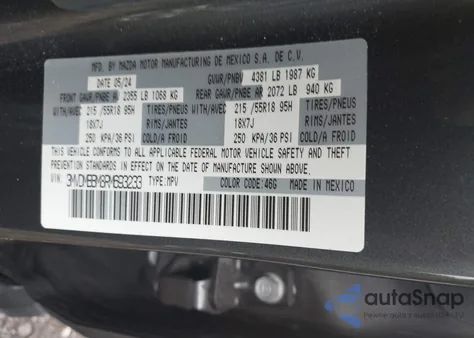 2024 Mazda Cx-30 2.5 S Select Sport from USA, damaged, VIN 3MVDMBBM8RM693233